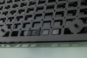Toyota 4Runner Exterior Window Molle Panels - Passenger - DV8 Offroad - DV8 5th Gen 4Runner Roof Rack (RRTF3-02) - Black - `25-`26